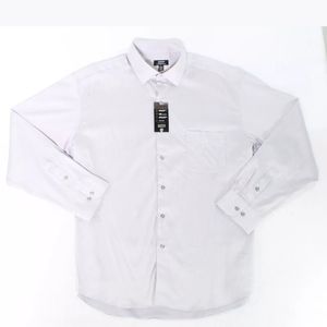 Alfani light gray men's dress shirt